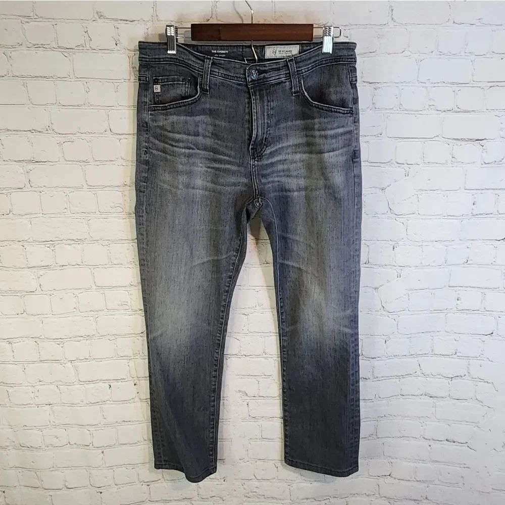Men's AG Adriano Goldschmied "The Everett" slim straight jeans, size 32R